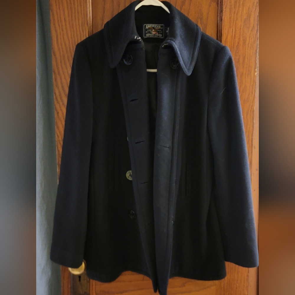 Women's American Living Peacoat Size Medium